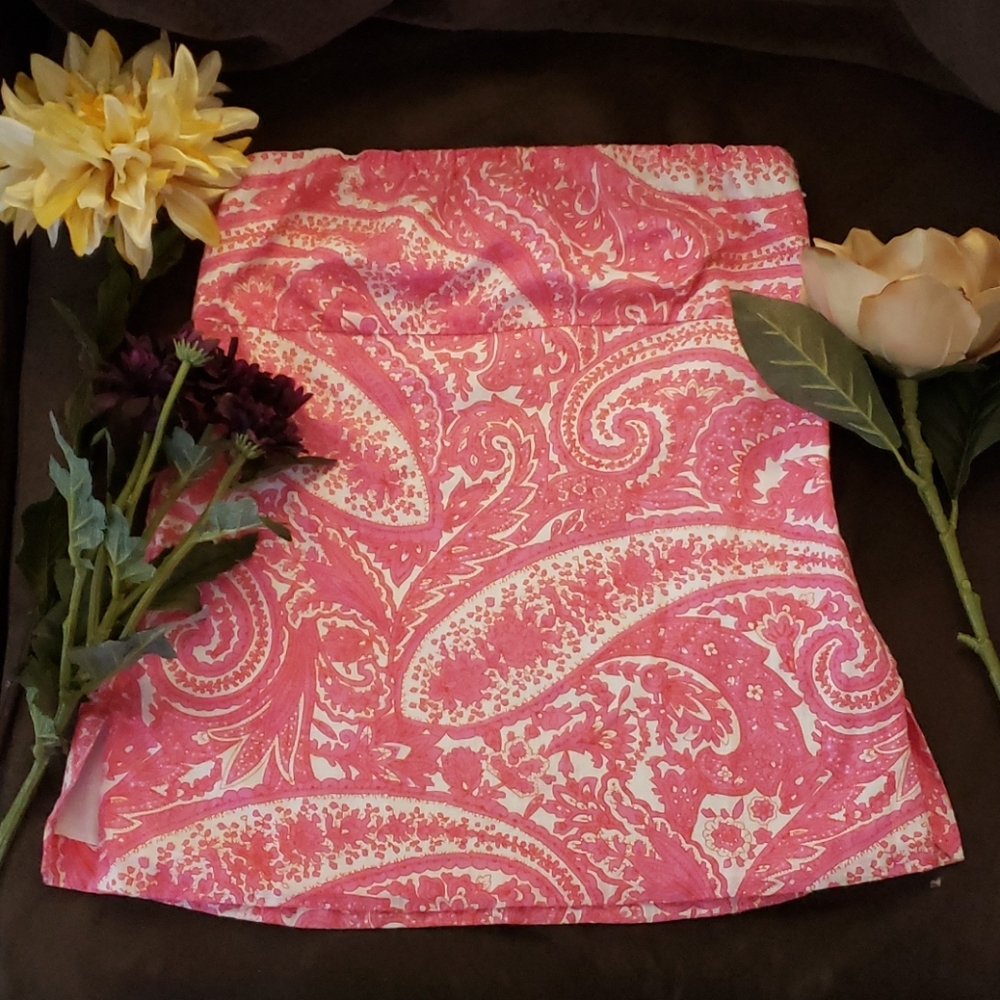 J. Crew strapless top EUC